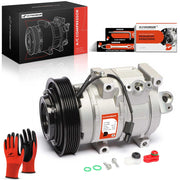 A-Premium front assembly showing compressor and clutch for reliable replacement