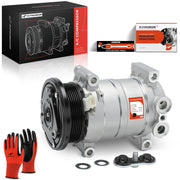 A-Premium front view of compressor showing mounting points and ready-to-install benefit