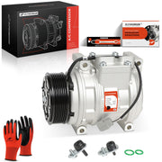 A-Premium AC compressor front view showing robust casting and fitment benefit