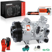 A-Premium compressor front view showing bolt pattern and ready-to-install benefit