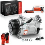 A-Premium compressor front view showing fitment and reliable cooling