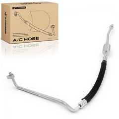 A-Premium front view of discharge line showing full assembly and fit benefit