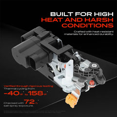 A-Premium electrical connector detail ensuring plug-and-play compatibility