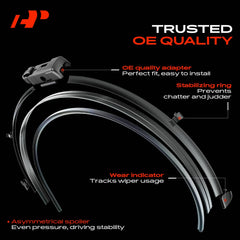 A-Premium preinstalled K-type adapter detail for easy fitment