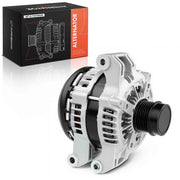 A-Premium alternator front view showing complete housing and benefits reliable fit