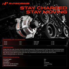 A-Premium pulley close-up highlighting the 7-groove pulley for belt grip