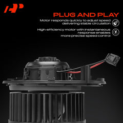 A-Premium impeller detail highlighting balanced fins for quieter airflow