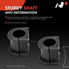 A-Premium bushing installed on a sway bar demonstrating restored stability while driving