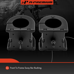 A-Premium bushing side profile showing dimensions for exact OEM-compatible replacement