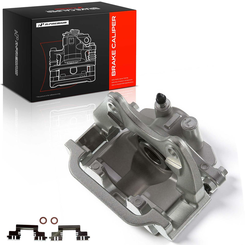 A-Premium caliper front view showing clean casting and fitment benefit