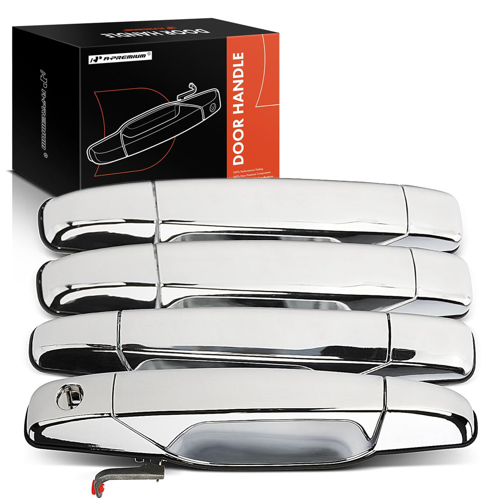 A-Premium chrome front-left handle showing replacement benefit