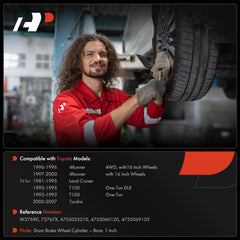 A-Premium close-up of 1 inch bore detail ensuring correct hydraulic fit