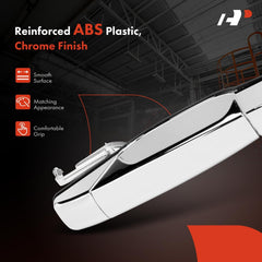 A-Premium close-up of chrome finish displaying corrosion-resistant look