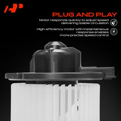 A-Premium fan cage detail impeller demonstrating improved airflow efficiency