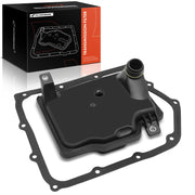 A-Premium front view of filter and gasket showing fitment for easy identification
