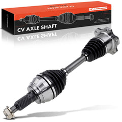 A-Premium front CV axle front view showing robust construction and fit
