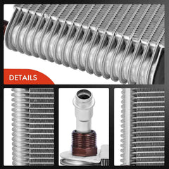 A-Premium evaporator connection ports showcasing leak-resistant fit benefit