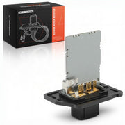 A-Premium front view of blower resistor showing complete unit and benefit of exact fit