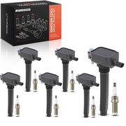A-Premium front packaging showing full ignition coil and spark plug kit, clear fitment