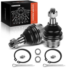 A-Premium packaged pair of front lower ball joints showing ready-to-install benefit