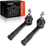 A-Premium front outer tie rod end front view showing robust construction and fitment