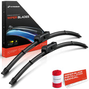 A-Premium front packaging showing 24" and 19" blades and benefits