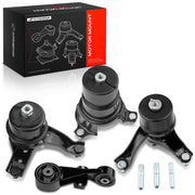A-Premium packaged kit showing all four mounts and clear fitment benefit