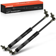 A-Premium front packaging showing two hood lift supports and labels for correct fitment