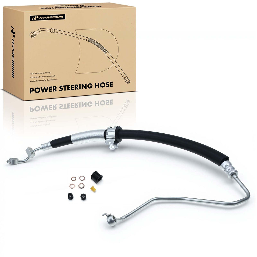 A-Premium front view showing hose assembly and compatibility label for quick identification