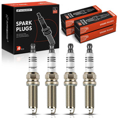 A-Premium front packaging showing pack of four spark plugs and clear vehicle fitment benefit