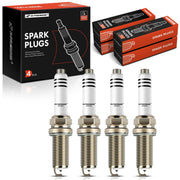 A-Premium front packaging showing four spark plugs and product labeling, confirming fitment benefits