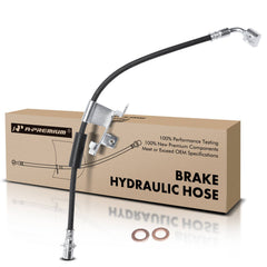 A-Premium front passenger hose packaged, showing brand and immediate replacement benefit