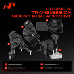 A-Premium front-right motor mount angled view revealing mounting points and durable construction