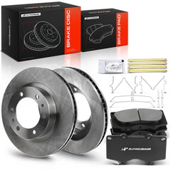 A-Premium packaged brake kit showing all included parts and convenience