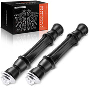 A-Premium front sway bar link front view showing sturdy shaft and ready-to-install benefit