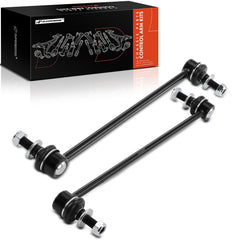 A-Premium front view of sway bar link showing shape and fit for correct replacement