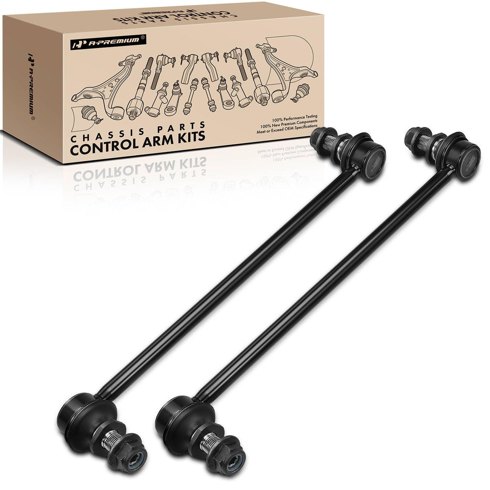 A-Premium packaging showing front sway bar link and warranty for reliable fit