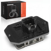 A-Premium front view blower resistor showing compact direct-fit design and easy replacement