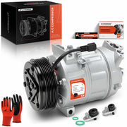 A-Premium compressor front view showing complete assembly and quick replacement benefit