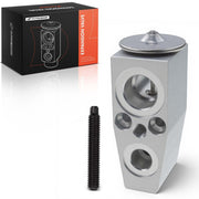 A-Premium front view expansion valve showing mounting points and reliable fit