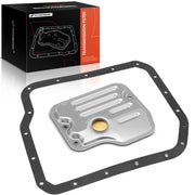 A-Premium front view of filter and gasket showing exact fit for quick service