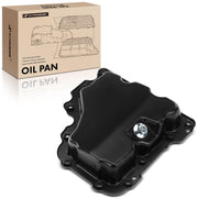 A-Premium front view oil pan showing clean fit and durability benefit