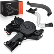 A-Premium front view oil separator showing clean replacement benefits