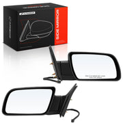 A-Premium front view of both mirrors showing complete replacement assemblies and fitment benefit