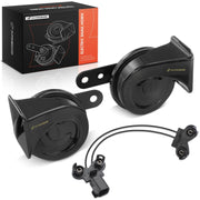 A-Premium front view of both horns showing compact design and loud output benefit