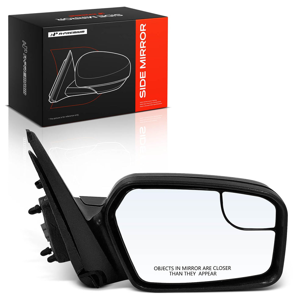 A-Premium front view passenger mirror showing fit and finish for accurate replacement