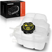 A-Premium front view of expansion tank showing cap and inlet benefit quick identification