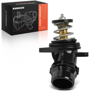 A-Premium front view of thermostat housing showing correct OEM fit