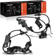 A-Premium packaging showing two front wheel speed sensors and warranty