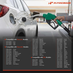 A-Premium side profile of the cap highlighting shape for easy handling